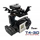 Tarot 3 Axis Gimbal T4-3D Dual Shock Absorber  PTZ for Gopro Hero4 3+ 3 FPV RC Drone TL3D02 - FPV - Multirotor