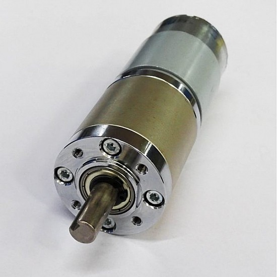 Planetary DC Geared Motor Mega Torque 12V DC 45RPM - DC Gear Motor - Motor and Driver