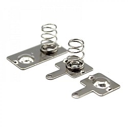 AA Battery Positive and Negative Contact Spring Plate Set