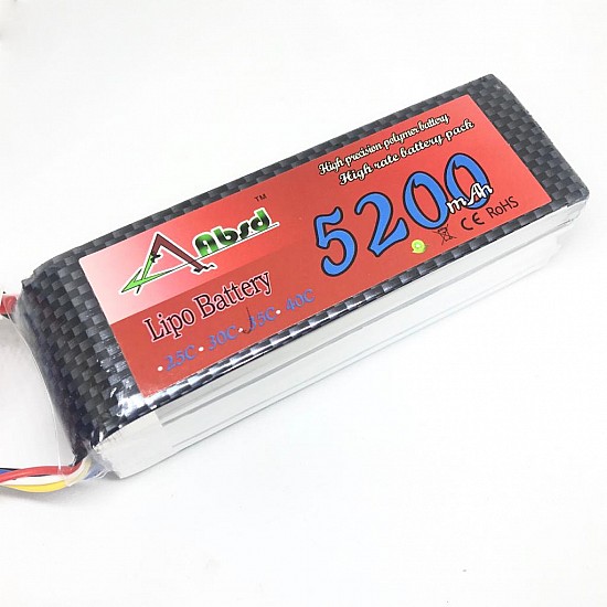 ABSD LiPo Battery 14.8V 5200MAH 4S 35C