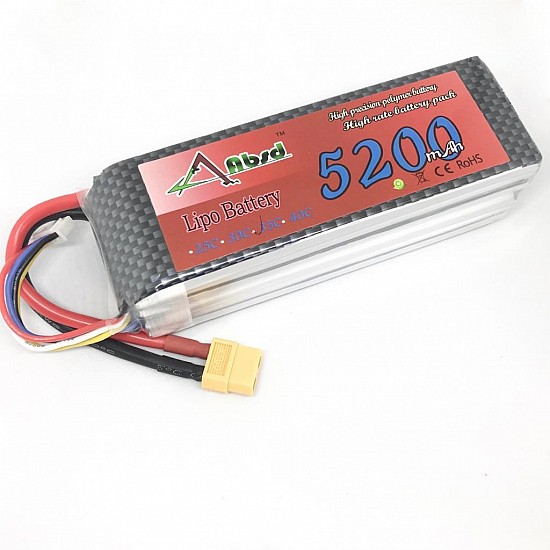 ABSD LiPo Battery 14.8V 5200MAH 4S 35C