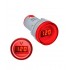 AD16 AC60-500V Mini LED Digital Display Voltmeter Indicator - Red