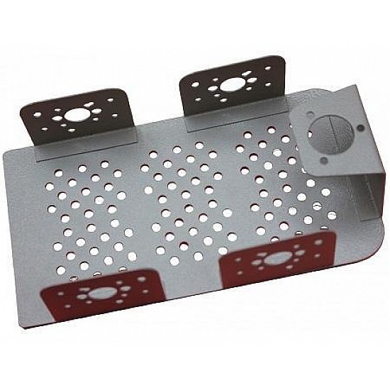 Advance Metal Chassis For Robots White - Advance Metal Chassis For Robots White - Robot Spare Parts -