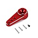 Aluminum 15T Arm for ES08MA II Servo - Red