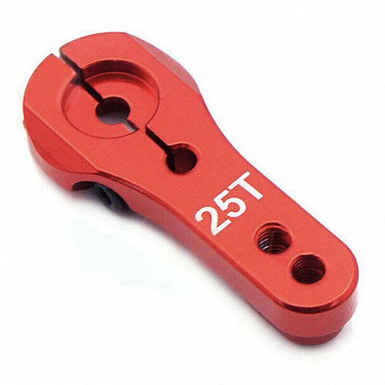 Aluminum 25T Servo Horn Arm - Red