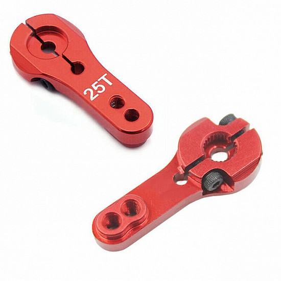 Aluminum 25T Servo Horn Arm - Red