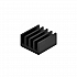 Aluminum Heatsink Black for Raspberry Pi