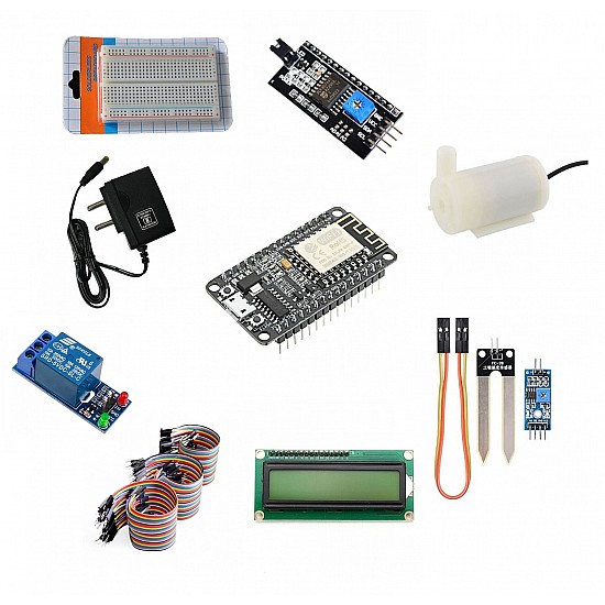 Automatic plant watering system using ESP32 board and Soil Moisture sensor  |DIY kit |Iot project Kit