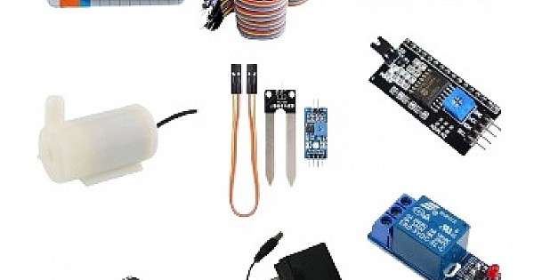 Automatic plant watering system using ESP32 board and Soil Moisture ...