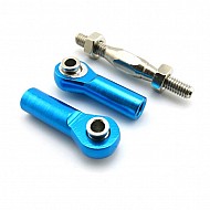 Ball Head Pull Rod with a 3mm Hole in Stainless Steel and Aluminum Alloy