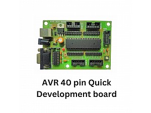 AVR 40-Pin Quick Development Board: A Quick Introduction