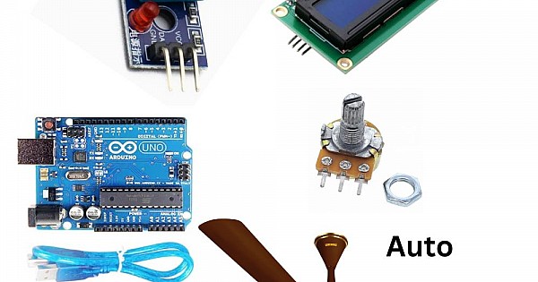 Controlled Fan System with Arduino Circuit Diagram