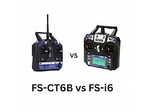 Choosing the Right RC Transmitter: FlySky FS-CT6B vs. FlySky FS-i6