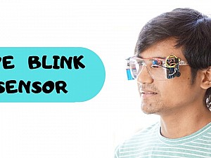 Eye blink sensing system