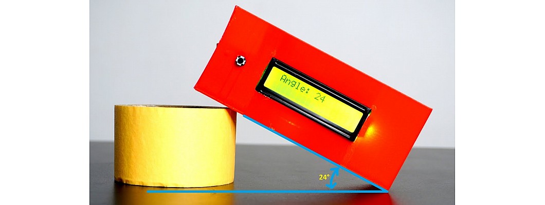 Angle measuring device based on Arduino and MPU-6050 Angle measuring device based on Arduino and MPU-6050