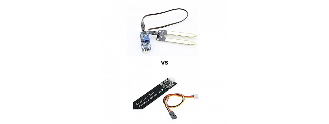 Understanding Soil Moisture Sensors: Capacitive Soil Moisture Sensor V2.0 vs. FC-28