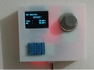 Air quality monitor using Arduino