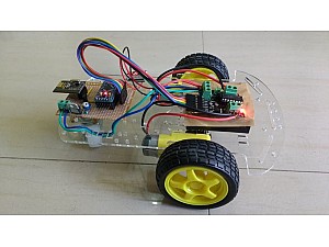 Car using nRF and Arduino pro mini
