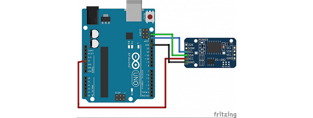 Display clock with LCD and DS3231 RTC module