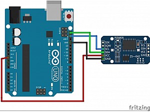 Display clock with LCD and DS3231 RTC module