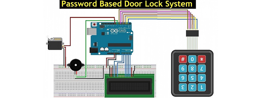Arduino Keypad door lock system