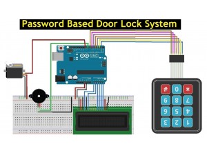 Arduino Keypad door lock system