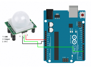 Build a Motion sensor using Arduino