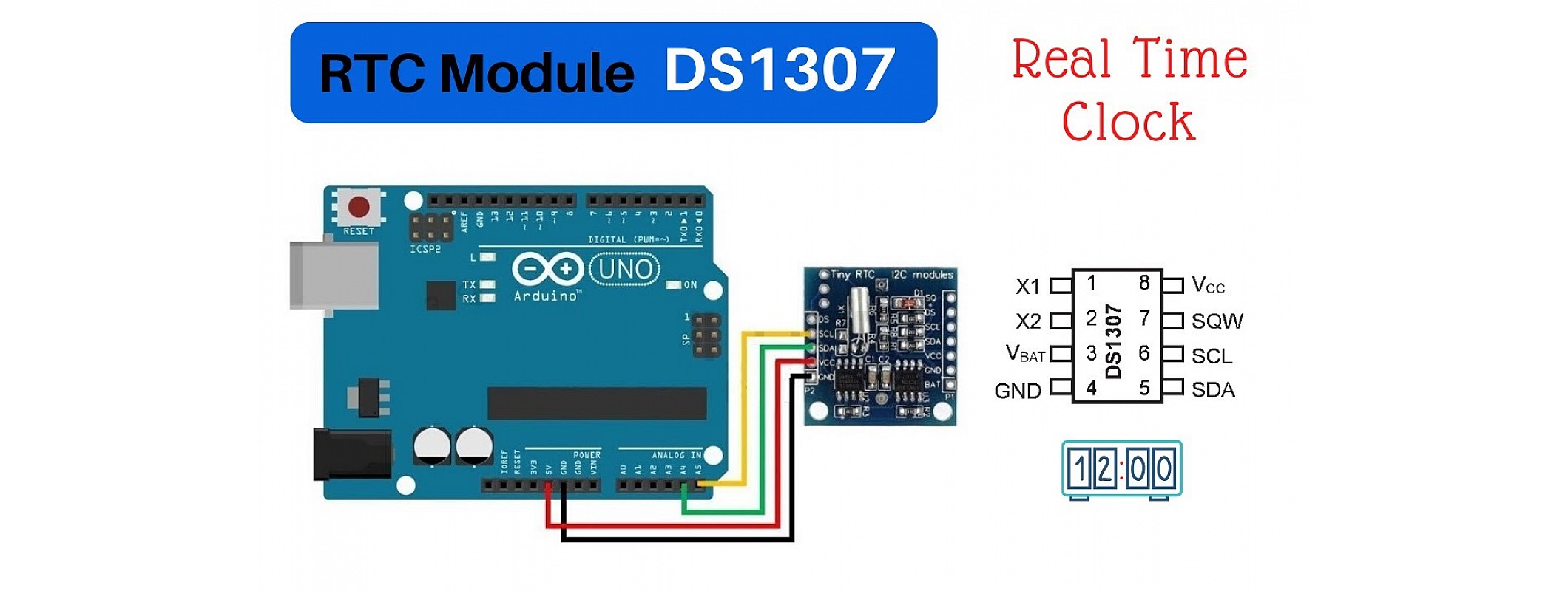 Build A Real Time Clock Using Arduino