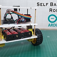 Self balancing robot best sale components
