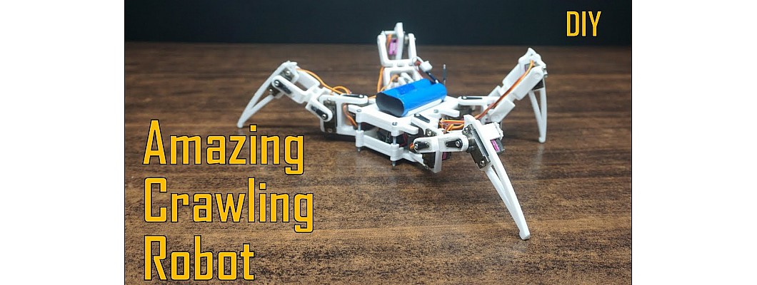 Spider Robot using Arduino