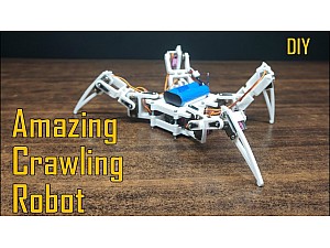 Spider Robot using Arduino