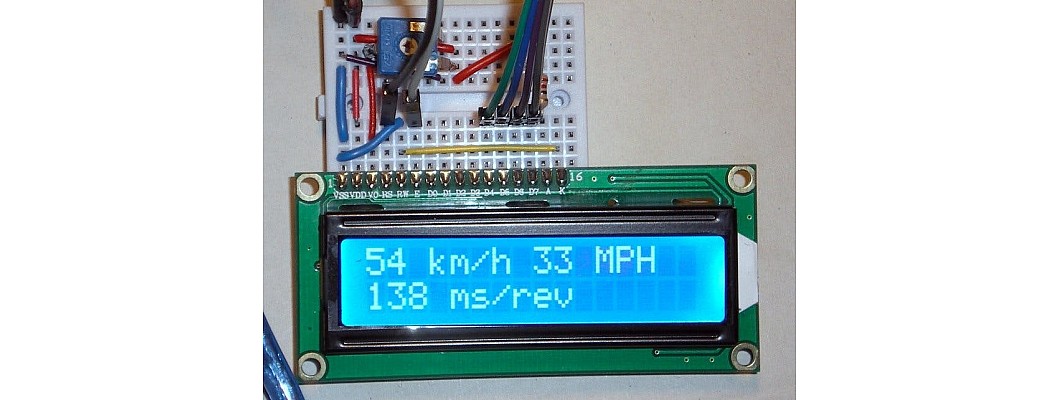 Speed measurement using HC-SR04