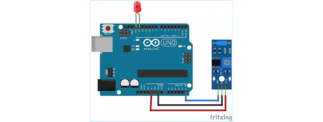 Interfacing vibration Sensor with Arduino