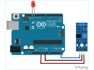 Interfacing vibration Sensor with Arduino