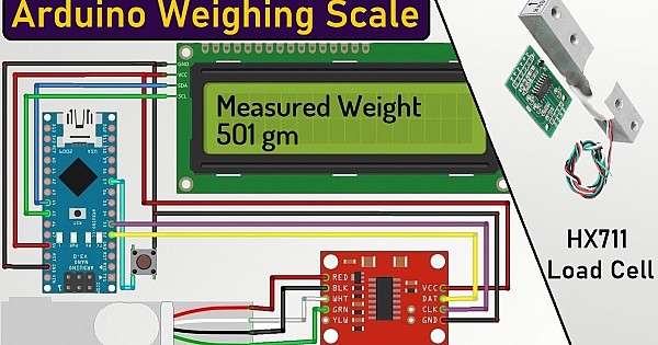 Weighing machine using Arduino