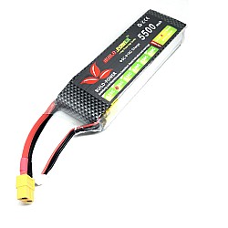 5500mah 11.1v 35C 3S Build Power Lipo Battery