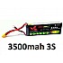 3500mah 11.1v 30C 3S Build Power Lipo Battery