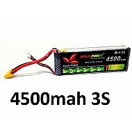 4500mah 11.1v 30C 3S Build Power Lipo Battery