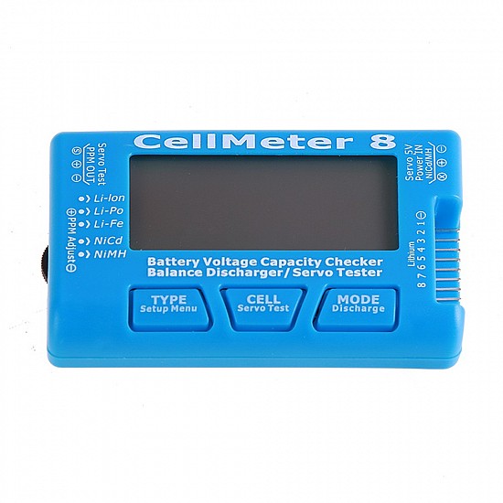 Cellmeter 8 Multi-Functional Digital Power Servo Tester