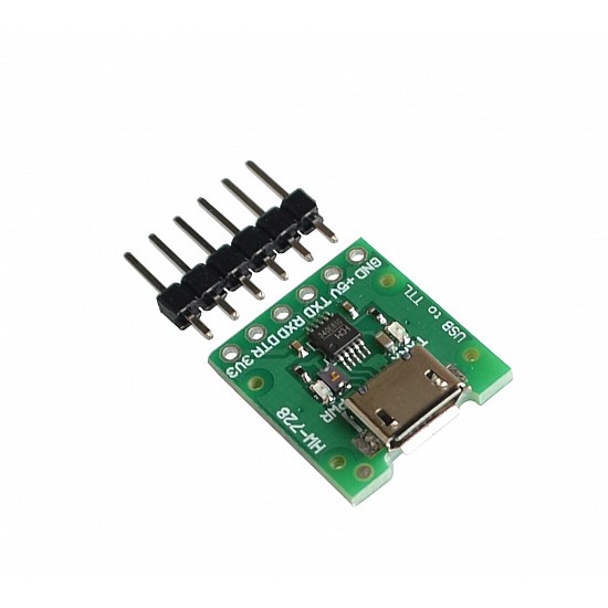 CH340E MSOP10 USB to TTL Converter Module