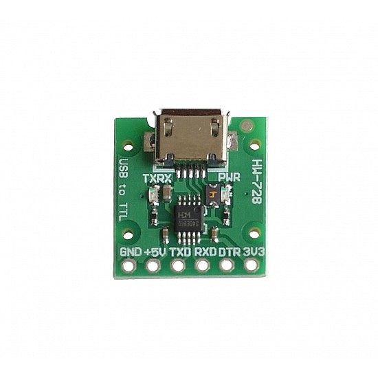 CH340E MSOP10 USB to TTL Converter Module