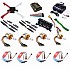 Quadcopter Drone Combo with APM 2.8 Kit for beginner (Motor + ESC + Propeller + Flight Controller + Frame + TX-RX + Power module + Belt) - FlyRobo