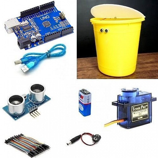 Components for Smart Dustbin Project
