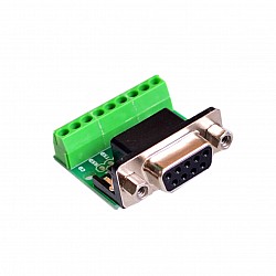 DB9 Female Screw Terminal to RS232 RS485 Conversion Board