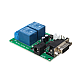 DC 12V 2 Channel Serial Port RS232 Relay Module Board