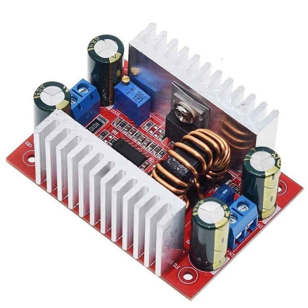 thumbnail image 2 of 400W 15A DC Step-Up Boost Converter - Constant Current Power Supply Module For LED Driver, 15A 400W 2 of 4