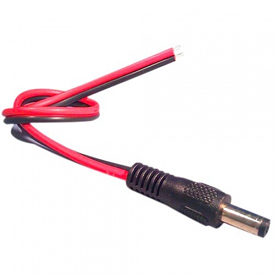 DC Jack Male Barrel Connector with Cable DC Jack Male Barrel Connector with Cable