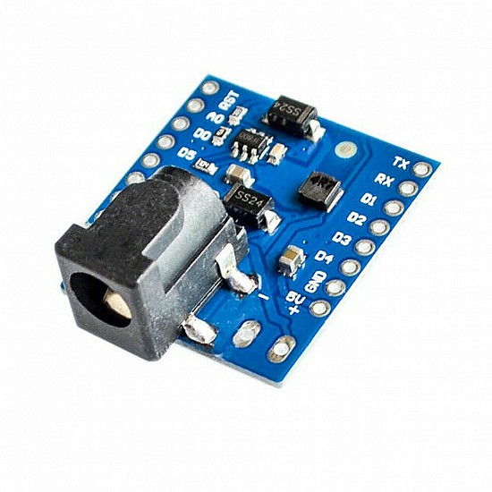 DC Power Shield V1.1.0 for WEMOS D1 mini