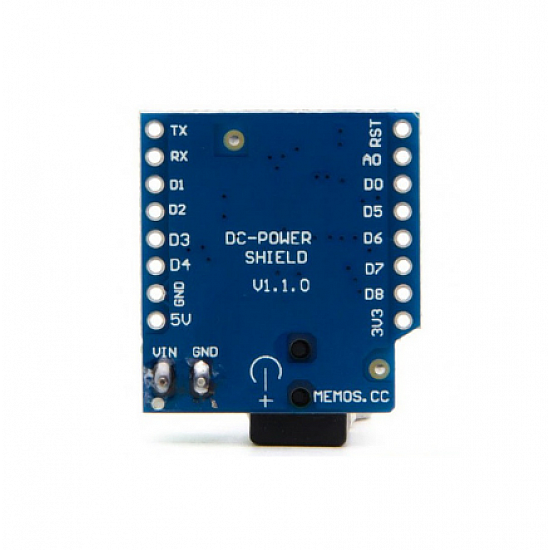 DC Power Shield V1.1.0 for WEMOS D1 mini