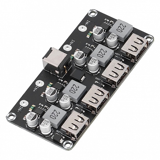 DC step-down QC2.0 QC3.0 Fast Charging 4 Ports Charging Board